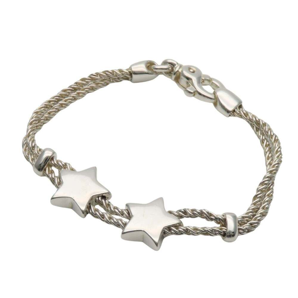 TIFFANY Silver Charm Bracelet